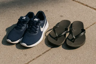 Nikes or Flip Flops?